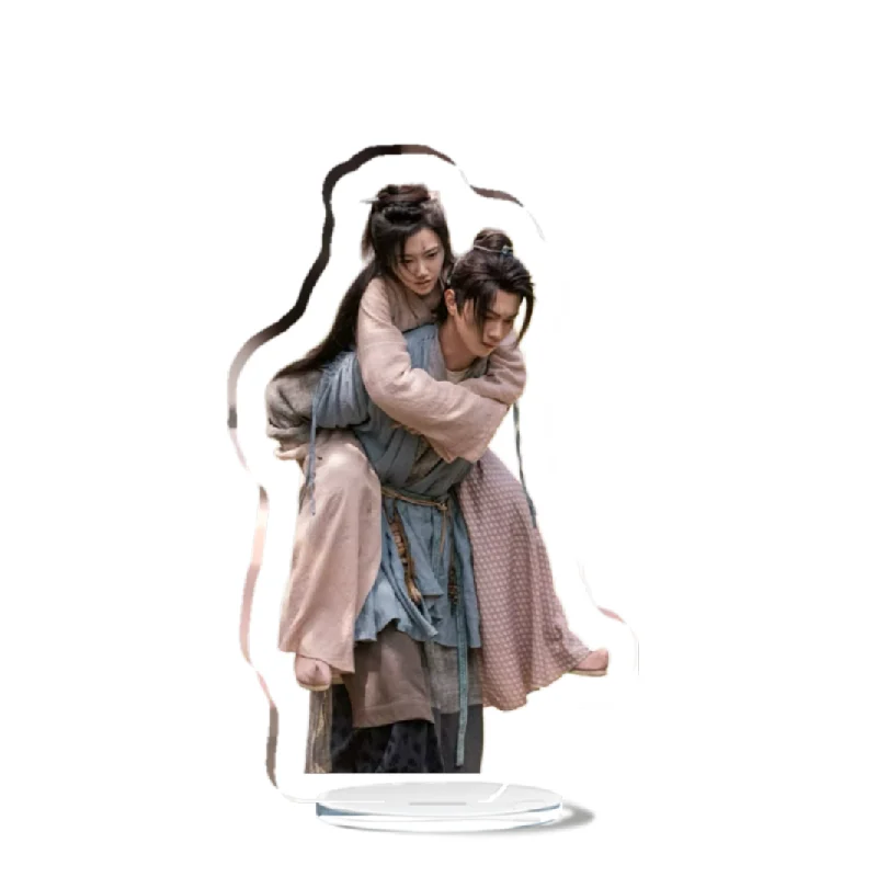Soso Xu Kai Jing Tian12cm الوقوف التلفزيون عجائب الحب الدراما Stills الاكريليك الروبوت علامة توقف ديكور المنزل سطح المكتب الحلي