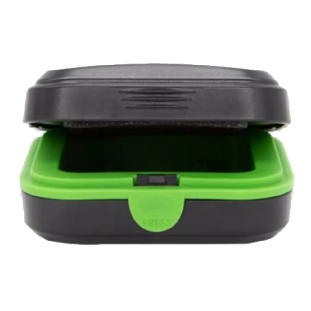 Compact Portable Hearing Aid Protective Case Shockproof Water Resistant Small Hard Box for Hearing Devices Home Travel Office
