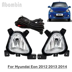 Front Bumper Lamp Daytime Running Fog Light Assembly with Wiring Kit For Hyundai Eon 2012 2013 2014