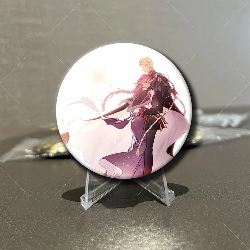 SUOL Death Is The Only Ending For The Villainess Cosplay Badge Anime Brooch Pin Accessories