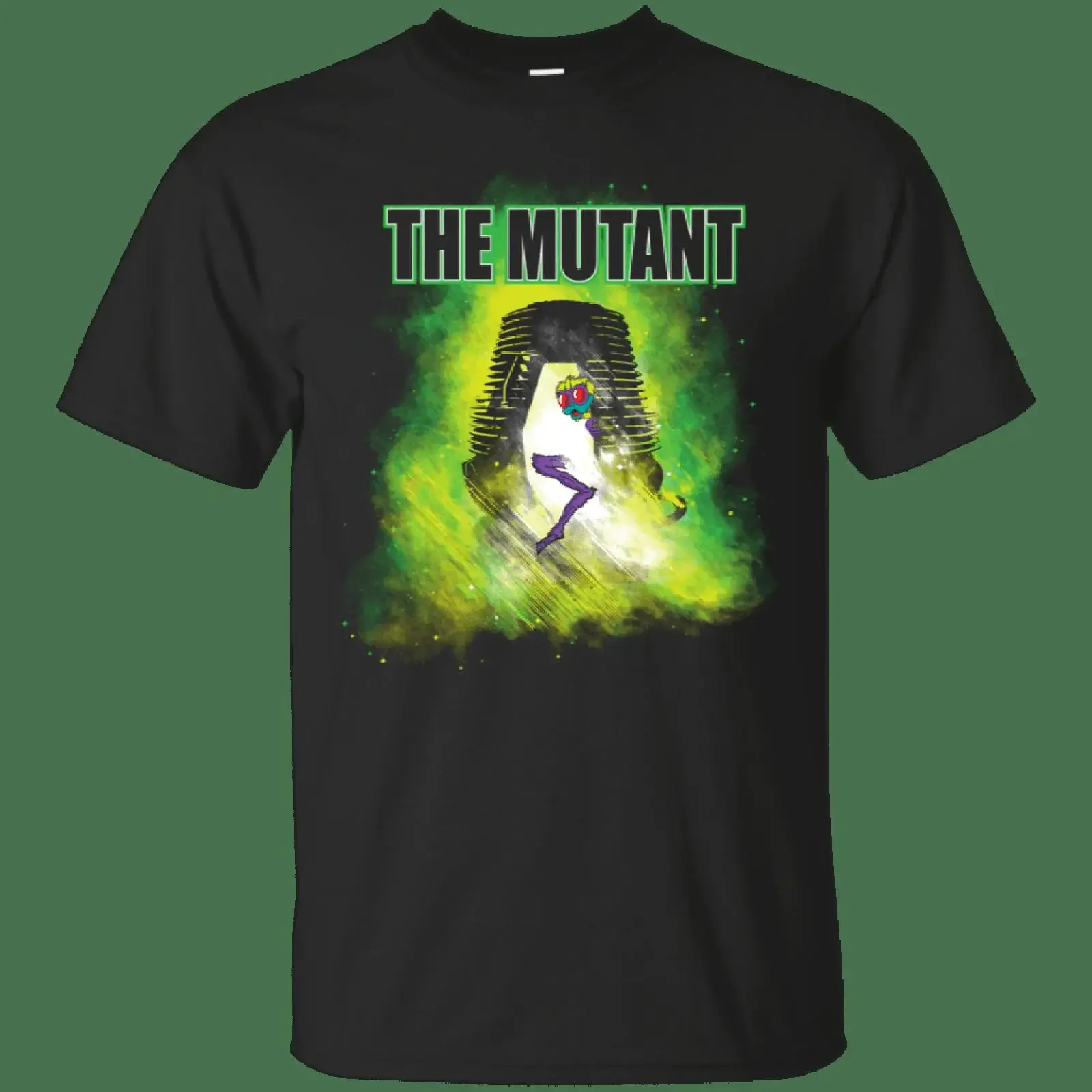 T Shirt Black S The Mutant vintage Washed Unisex Stretched designer clothes Casual Breathable streetwear Top For Everyday Wear