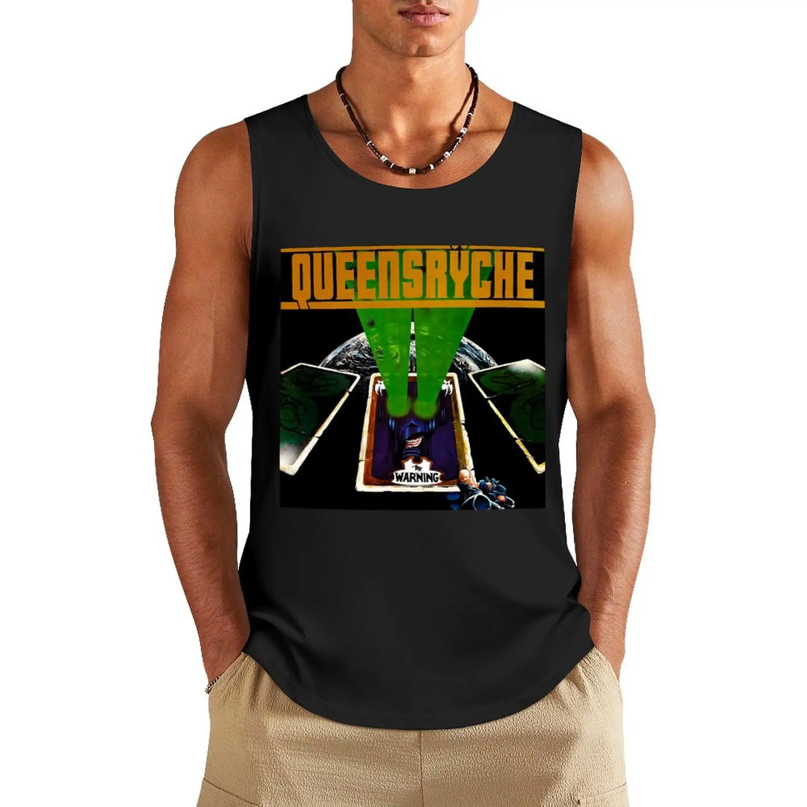 

Queensryche Tank Top vests for men clothes for men mens clothing bodybuilding men