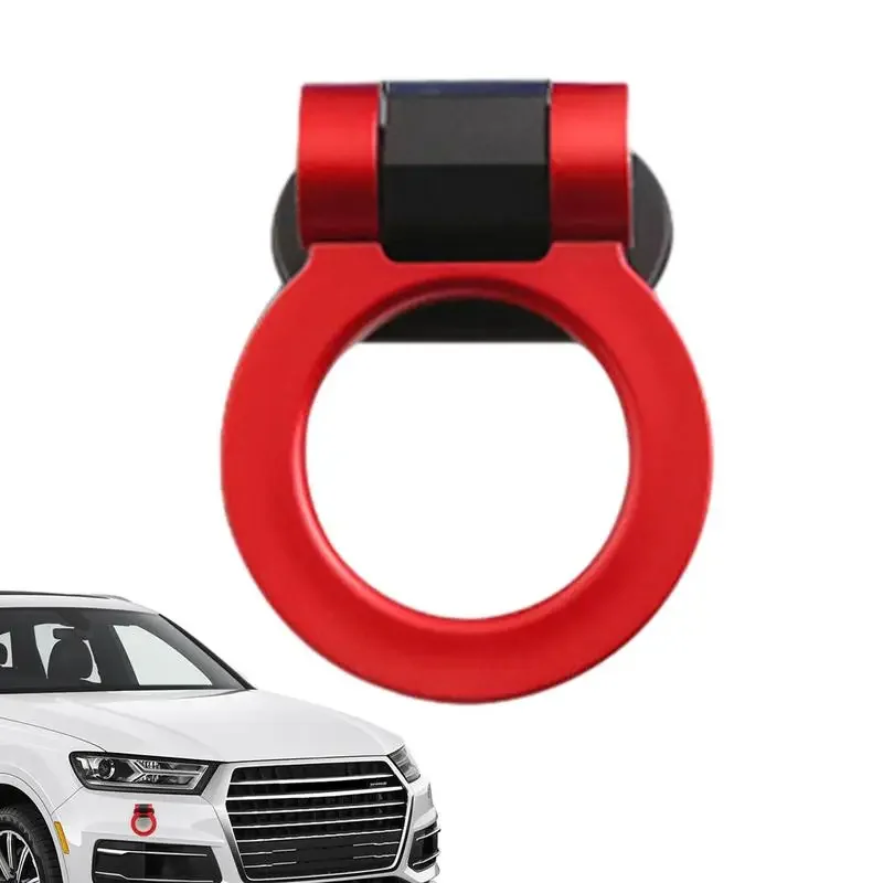 خطاف مقطورة دائري عام للسيارات ، خطافات سحب أمامية وخلفية ، سهلة التركيب ، أجزاء ممتص الصدمات ، 1 101