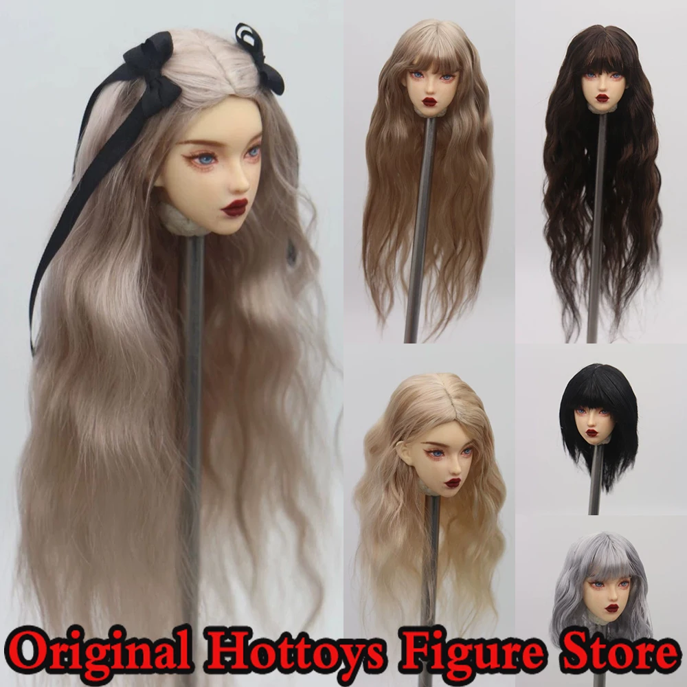 

15 Style 1/6 Scale Female Soldier Scene Accessories Head Cover Fashion Wigs For 12-inches Action Figure Model Doll Toys