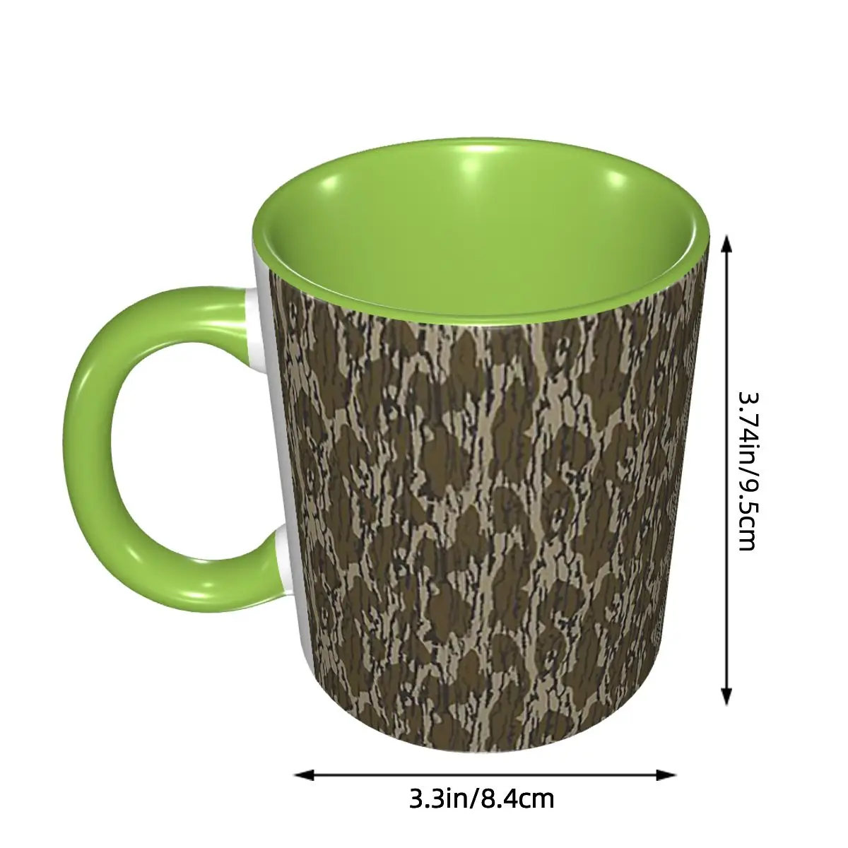 Everything Bottom Lands Camo Mug Funny Ceramic Coffee Cups Tea Mugs Milk Cup Drinkware Gifts for Woman Man DIY Custom