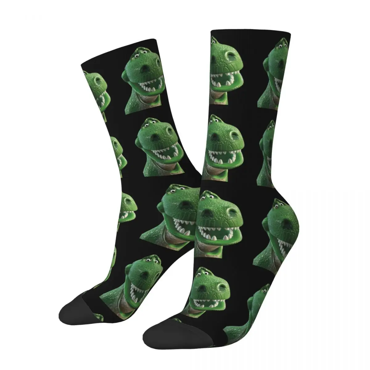 

Toy Story Rex Dinosaur Socks Men's Women's Casual Socks Crazy Spring Summer Autumn Winter Socks Gift