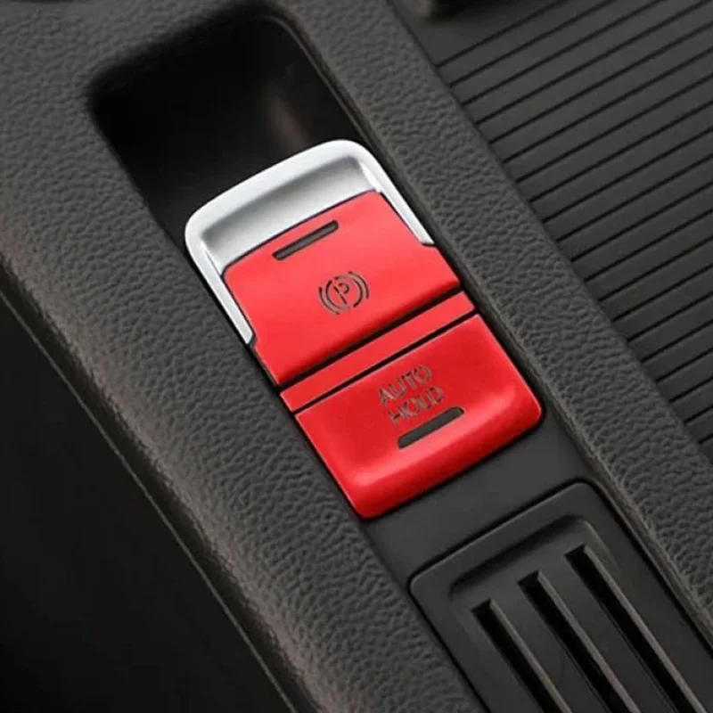 For Volkswagen CC 2019 2020 Car Console Start Stop Engine Button Cover Handbrake Auto P Switch Trim Interior Accessories Sticker