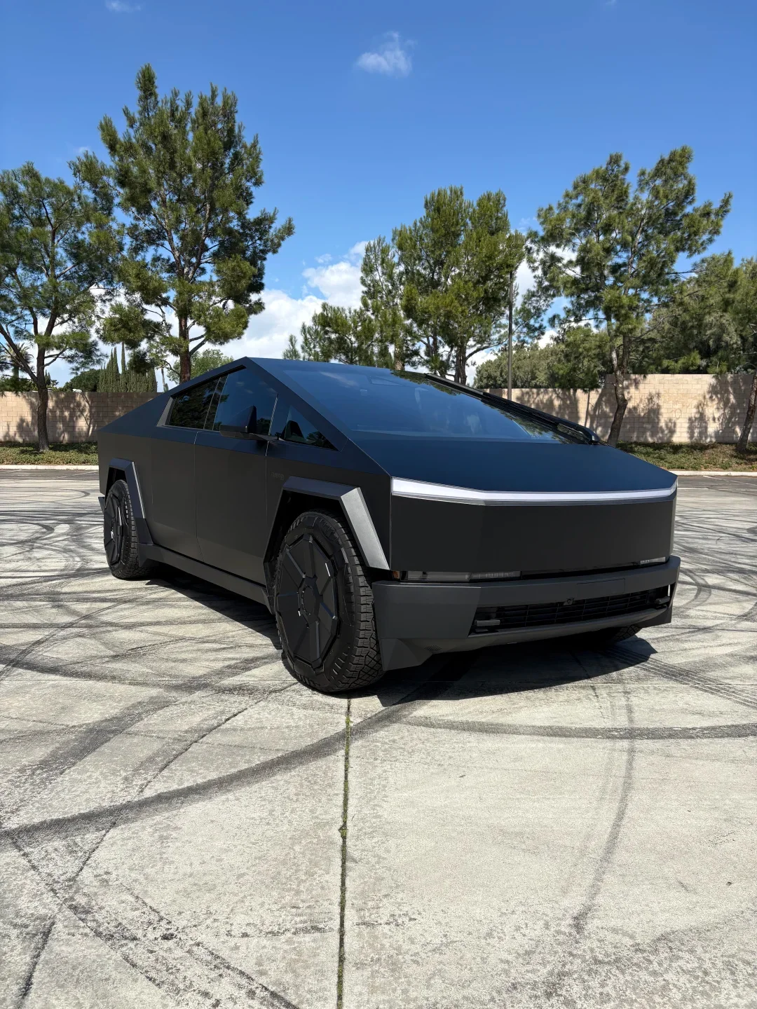 

For Tesla Cybertruck 2024 PET Paint Protection Film DIY Color Per-cut PPF Color Changing Film Anti-Scratch Vinyl Resistant Cover