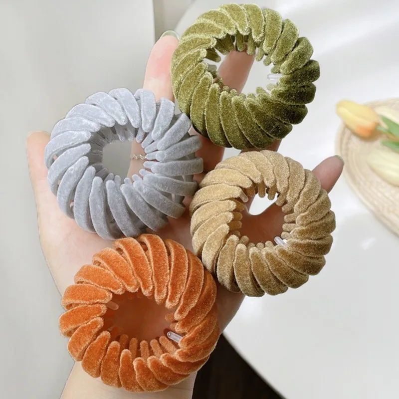 Bird Nest Expanding Headwear Female Ponytail Holder Hair Accessories 2024 Fashion Women Bun Hair Claw Horsetail Buckle Hair Clip