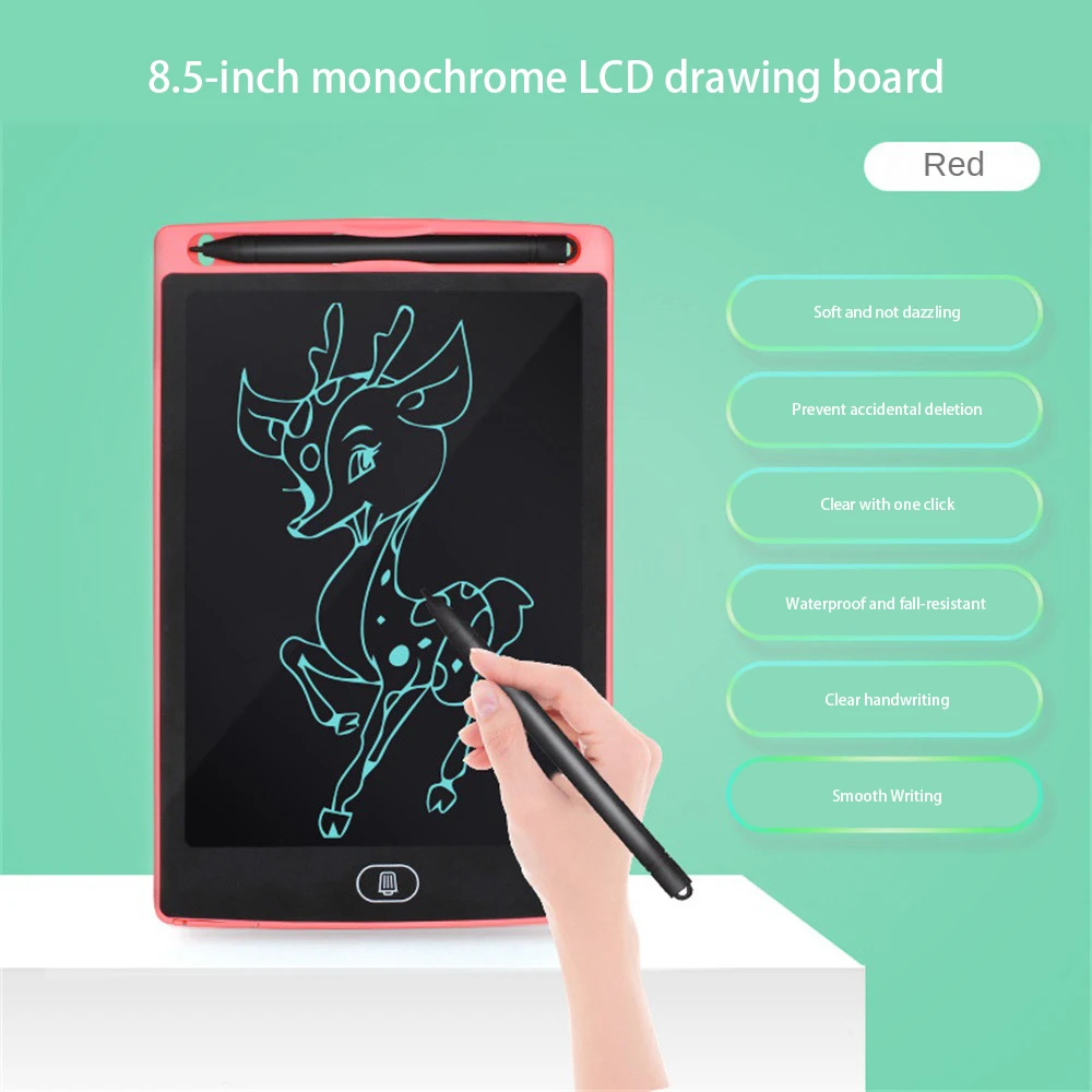 Tableta Lcd práctica, fácil de usar, cuaderno electrónico ligero y duradero, Gadgets prácticos para artistas, tablero de escritura a la moda