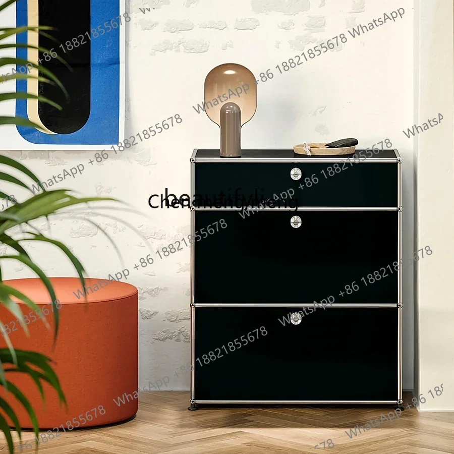 New arrive Medieval usm module cabinet modern simple chest cabinet locker living room bedroom storage