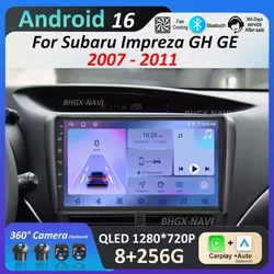 Car Radio Multimedia Player Android 16 for Subaru Impreza GH GE 2007 - 2011 DSP Stereo Cooling fan GPS Navigation Cooling Fan