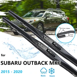 For Subaru Outback MK6 2015 2016 2017 2018 2019 2020 Winter Wipers Blades Cutter Car Accessories Cleaning Replacement Hatchback