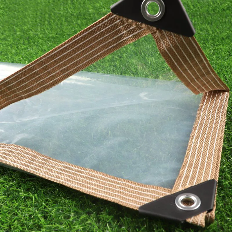 Anpassbare transparente PEVA-Plane für den Außenbereich, wasserdichter Zaun, Gewächshausfolie, regendichtes Tuch, Haustiere, Haus, Regenschutz, Pflanzenplane – Detail 23