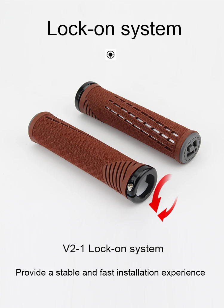 ODI CF Silikon Fahrradgriffe Kohlefaserverstärkte Griffstopfen MTB Anti-Rutsch-Lock-on-Lenkerabdeckung Bequeme Fahrradteile – Detail 8