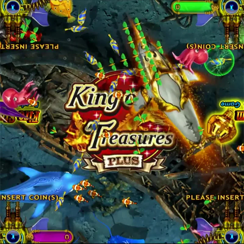 Ocean King Arcade Machine King of Treasures Plus Stable Profit Holding Fish Game Board