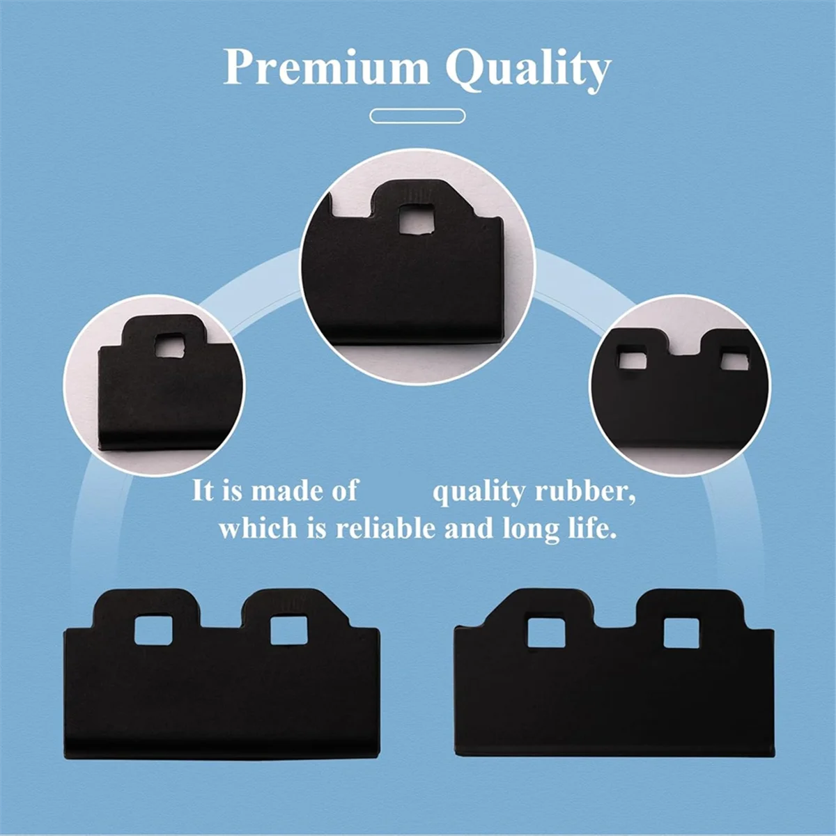#166W 10Pcs Solvent Wiper for Roland VS, XR, XF, RE, RA and BN Series DX5 DX7 Inkjet Printers, for Models BN-20/VS-300 (Black)