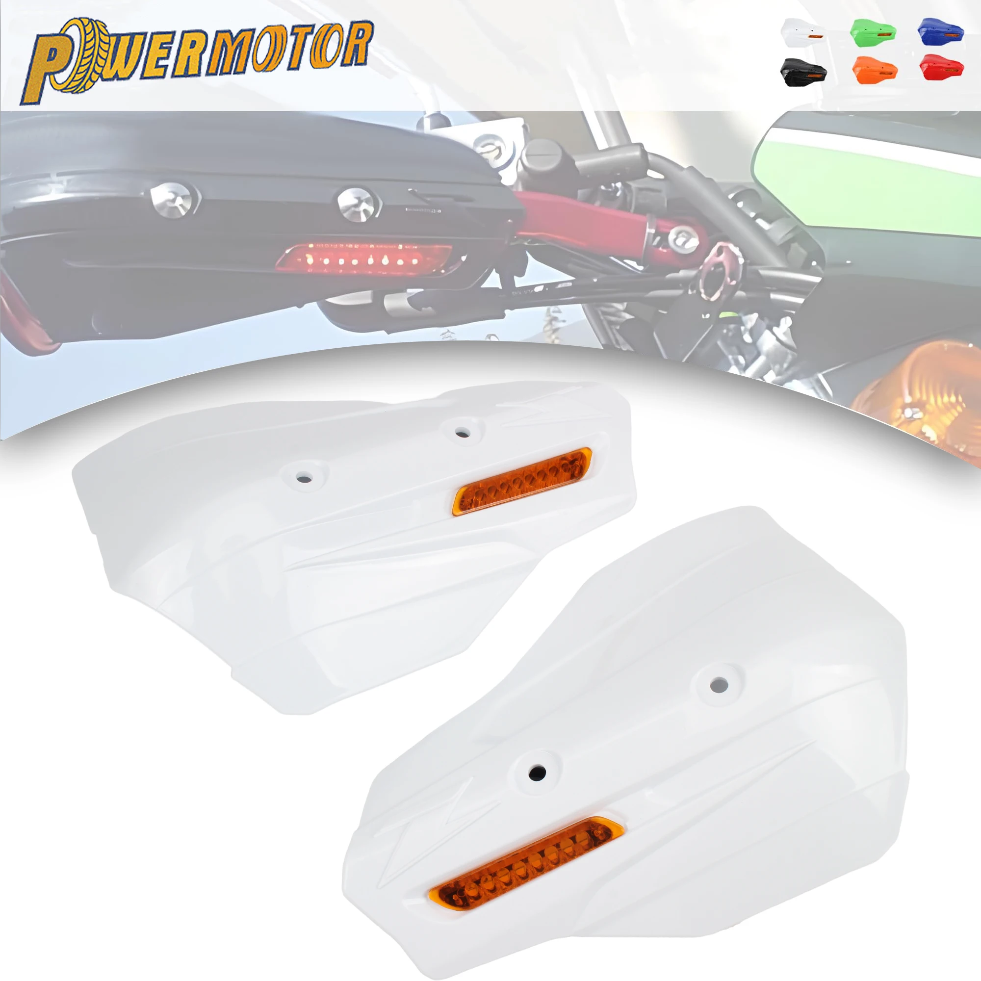 

for ZETA XC-PRO KTM XC SX EXC XCW Motocross Handguard With Turn Signal DirtBike Supermoto OffRoad Racing Hand Protector Modified