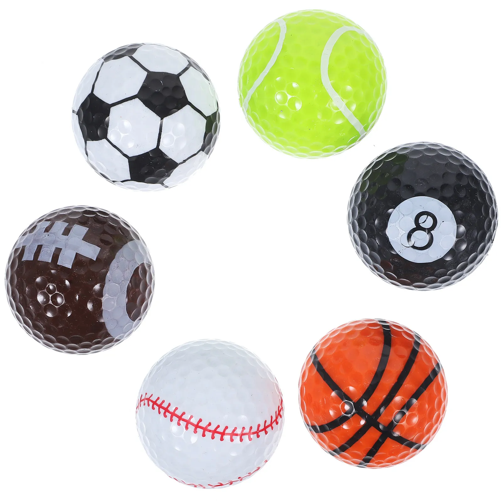 

Набор цветных мячей для гольфа из высококачественной резины для тренировок на заднем дворе, для развития навыков, подарочная коробка для мужчин и женщин
