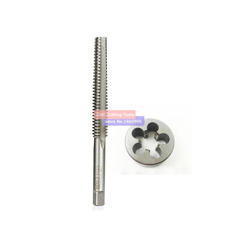 

2PCS HSS Right hand Trapezoidal thread tap and Die set Tr8 Tr10 Tr12 Tr14 Tr16 Tr18 Tr20 Metric screw taps dies T8 T10 T12 T14