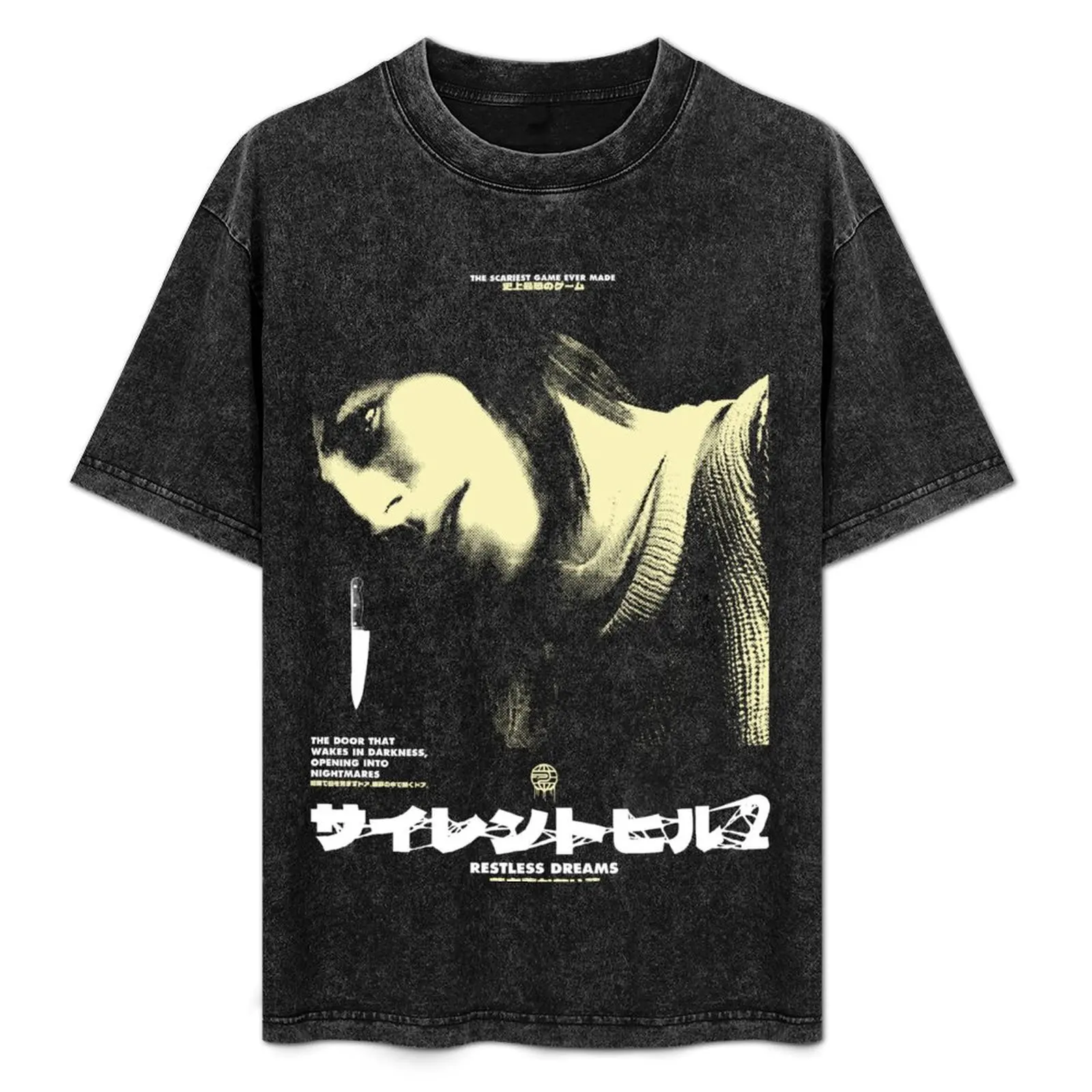 

SH2 - Angela RESTLESS DREAMS T-Shirt Athletic Quick Dry T-Shirt for Men