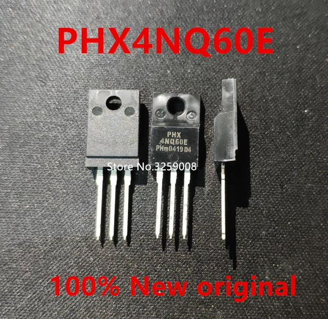 4NQ60E N-CH PHX4NQ60E 100% nova original TO-220 10 peça