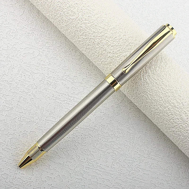 Luxury 716 Metal Capless Twist Ballpoint Pen , Elegant Signature Pen Gift Pens for Men Women