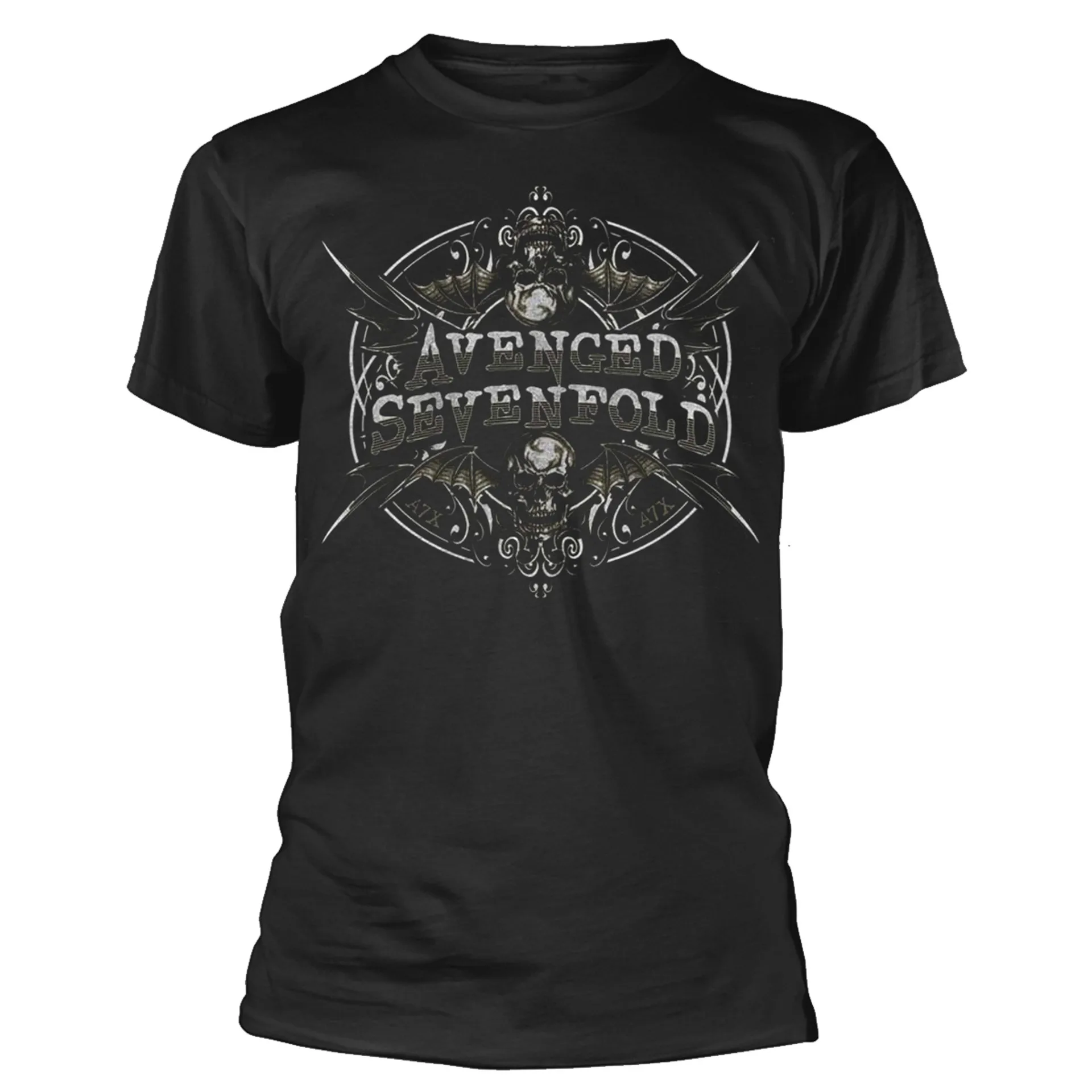 

Футболка Avenged Sevenfold Reflections для мужчин и женщин, хлопковая брендовая футболка с короткими рукавами в стиле ретро, хип-хоп, топы Y2k, мужская летняя одежда