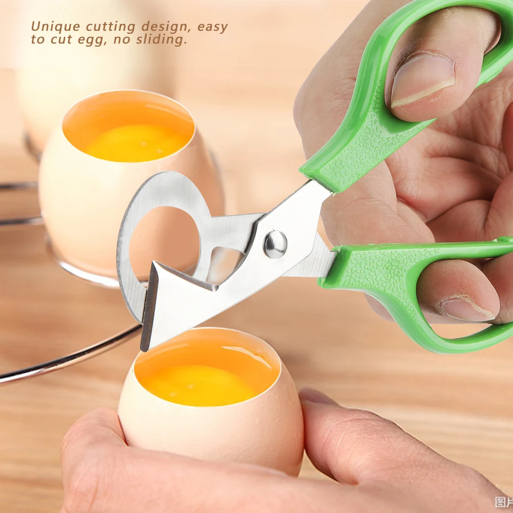 

Egg Clipper Egg Cutter Egg Opener Egg Scissors Portable Anti Rust Quail Egg Scissors Cutter Opener Kitchen Tool Eggs Clipper