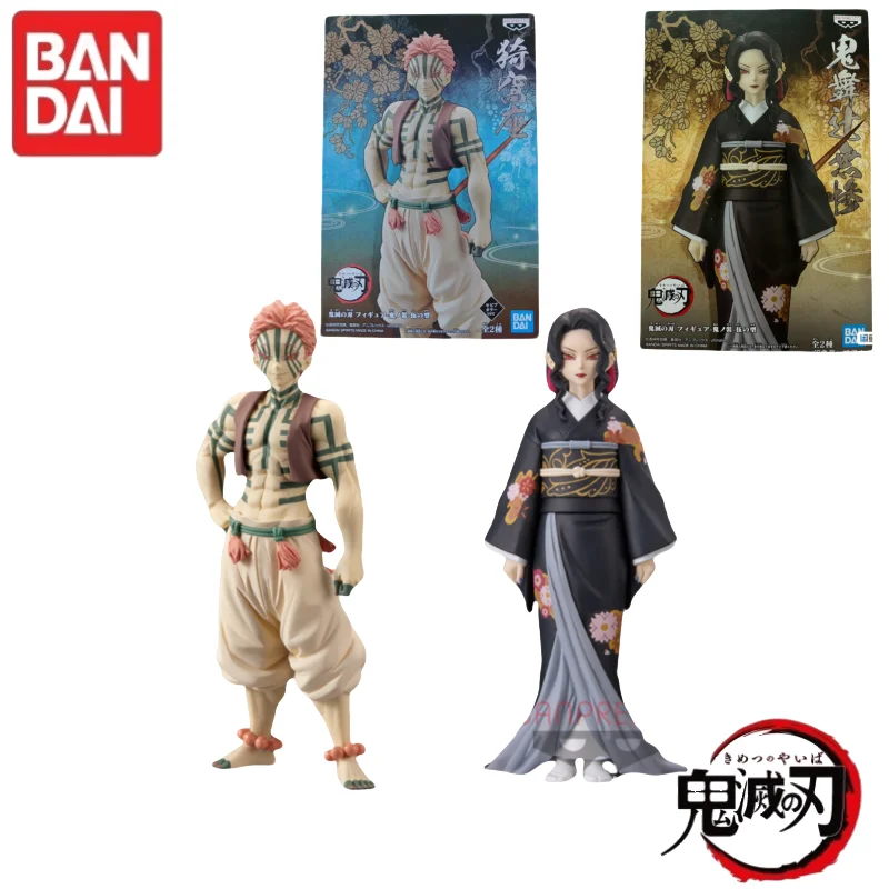 En Stock, 100% Original, Figura de Acción Bandai Demon Slayer, Versión Demonio, Vol. 4, Enmu Akaza, Muñeco Nuevo en Caja, Modelo de Regalo