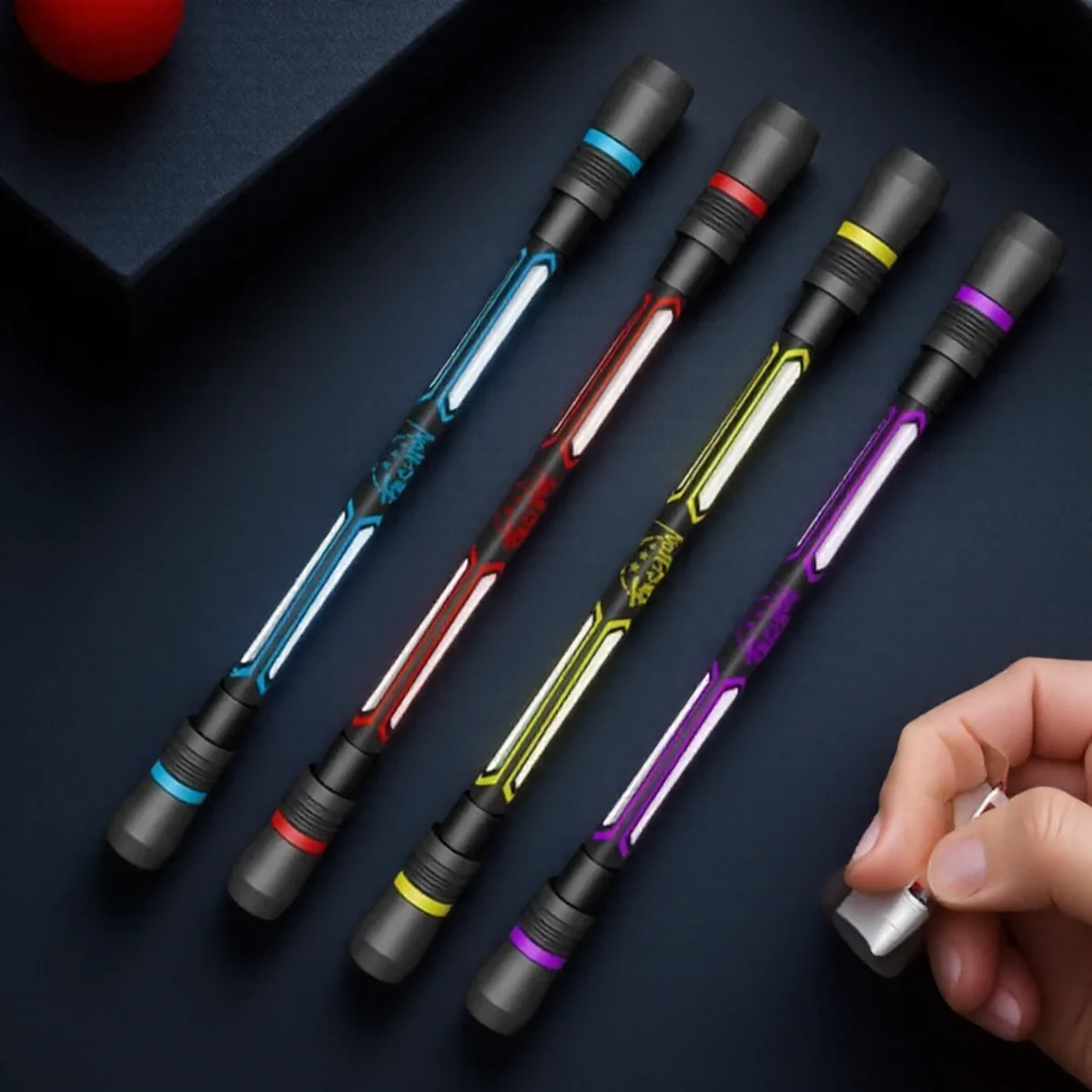 

STONEGO ручка-спиннер для снятия стресса, спиннер-антистресс, шариковая ручка для взрослых и детей, вращающаяся игрушка для снятия тревоги