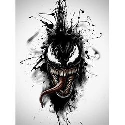 2024 New Marvel Venom Diamond Embroidery Venom Diamond Drawing Kit Rhinestone Wall Art home decor gift