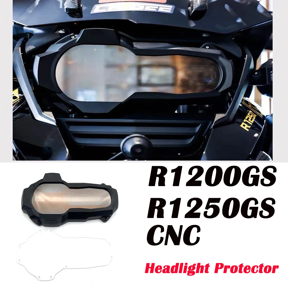 LC Adventure Accessories Motorcycle Headlight Protective Cover CNC Aluminum R1200GS GSA R 1250 GS GS1250 Parts For BMW R1250GS