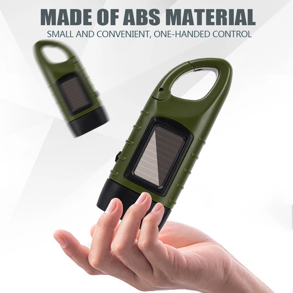 Lampe de poche LED pour tente, Dynamo à manivelle, torche Portable professionnelle, lanterne pour Camping en plein air, alpinisme, énergie solaire