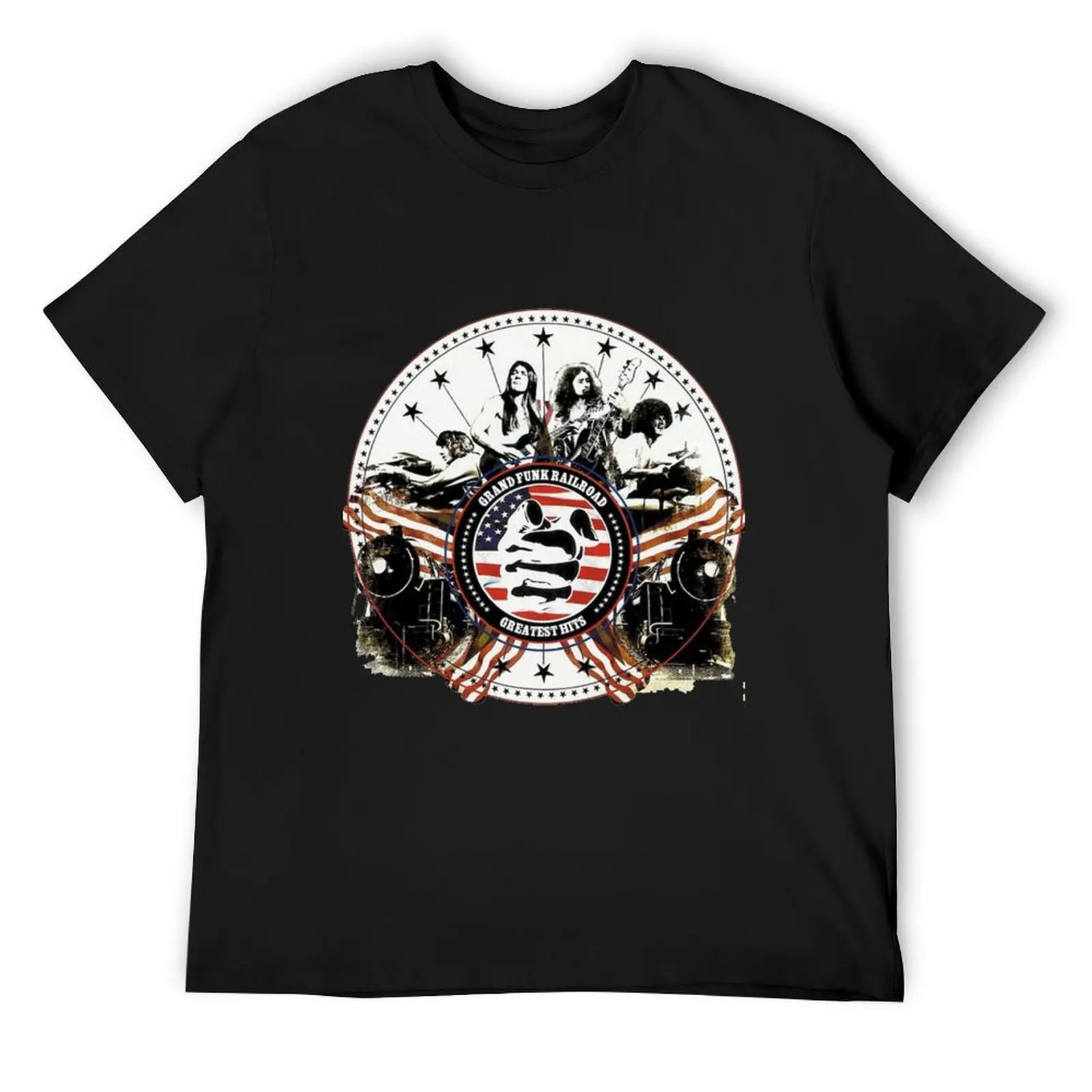 

Grand Funk Railroad T-Shirt sports fans luxury designer designer shirts t shirts for men graphic