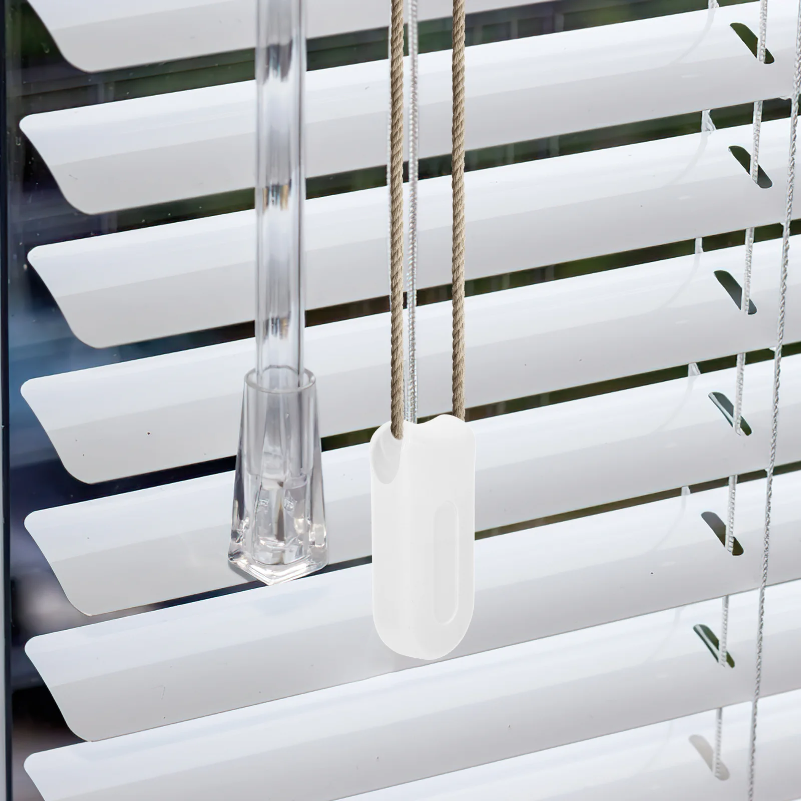 2 個ブラインドアクセサリープラスチック安全テンショナーハンドルローラーシェード用垂直窓シャッターコードロック交換部品