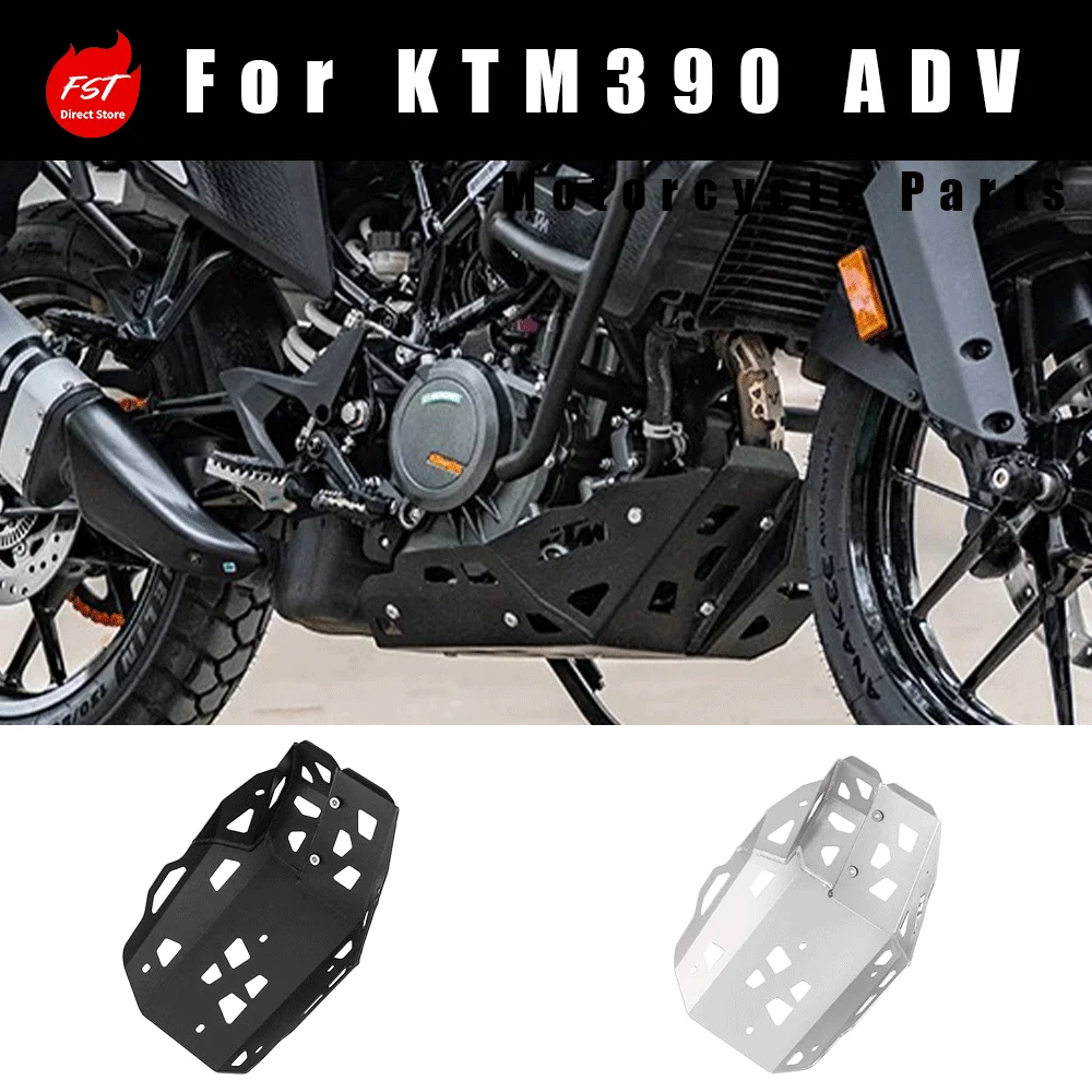 Motorcycle Aluminum Engine Skid Plate Integrated Protection Cover Mod Accessories Fit KTM 390 ADV