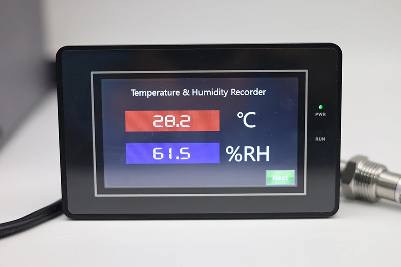 -40~+80‘C 0-100% Temperature and Humidity data Logger can output history data temp. and moisture recorder