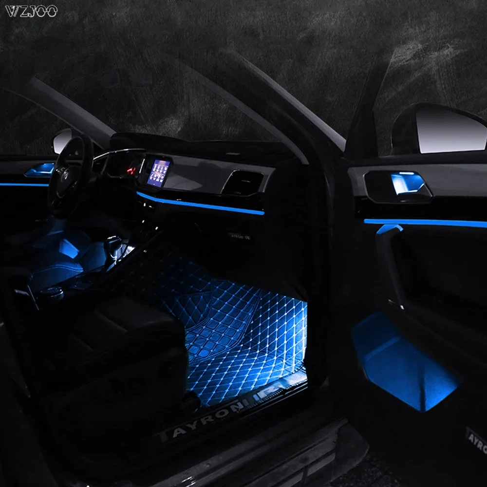 30 color For vw Ambient light Set For Volkswagen TAYRON 1:1 Mould  Car Ambient light Decorative lighting Atmosphere lamp