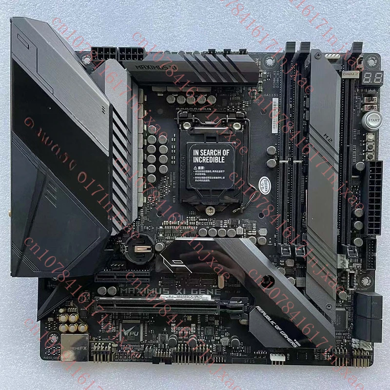 

FOR ASUS ROG Maximus XI Gene Motherboard Support M11G Z390 LGA1151 DDR4 32GB.