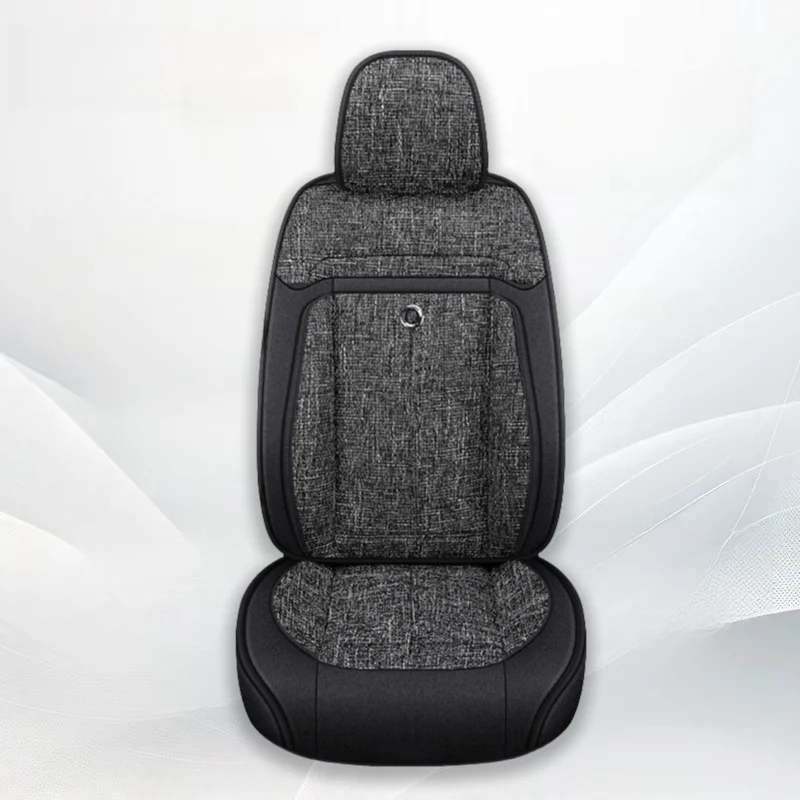 

Car Seat Cover Four Seasons Universal Full Surround Linen Art Thickened High Quality New