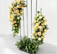 

3 шт./компл.) индивидуальные украшения для вечеринок, подставка из нержавеющей стали, свадебный фон, рамка qq287