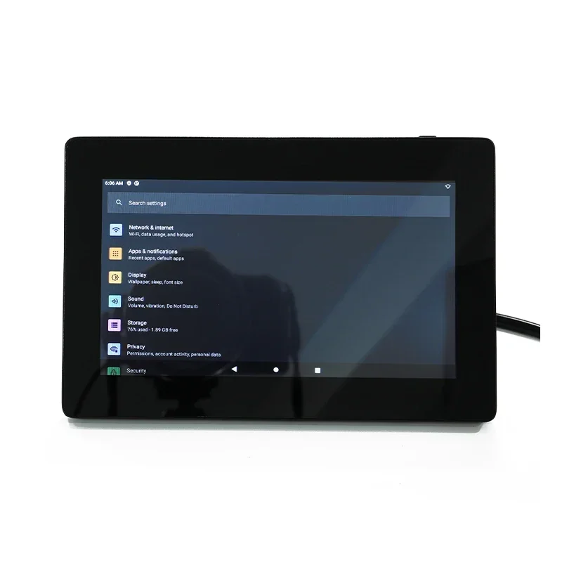 7 Inch Home Android 11 Background Sound Speaker Host System BT Wifi Wall Mounted Amplifier