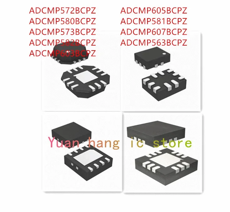 10 قطعة ADCMP572BCPZ ADCMP580BCPZ ADCMP573BCPZ ADCMP582BCPZ ADCMP603BCPZ ADCMP605BCPZ ADCMP581BCPZ ADCMP607BCPZ ADCMP563BCPZ IC