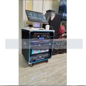 3U Cabinet Professional Full-color Rack-Mount Music Spectrum Display RGB Level Rhythm Light