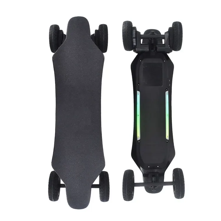 18650 Electric Skateboard Off Road 2000W Dual Belt Driven Motor Electric Skateboard Off Road SUV Longboard E Skateboard