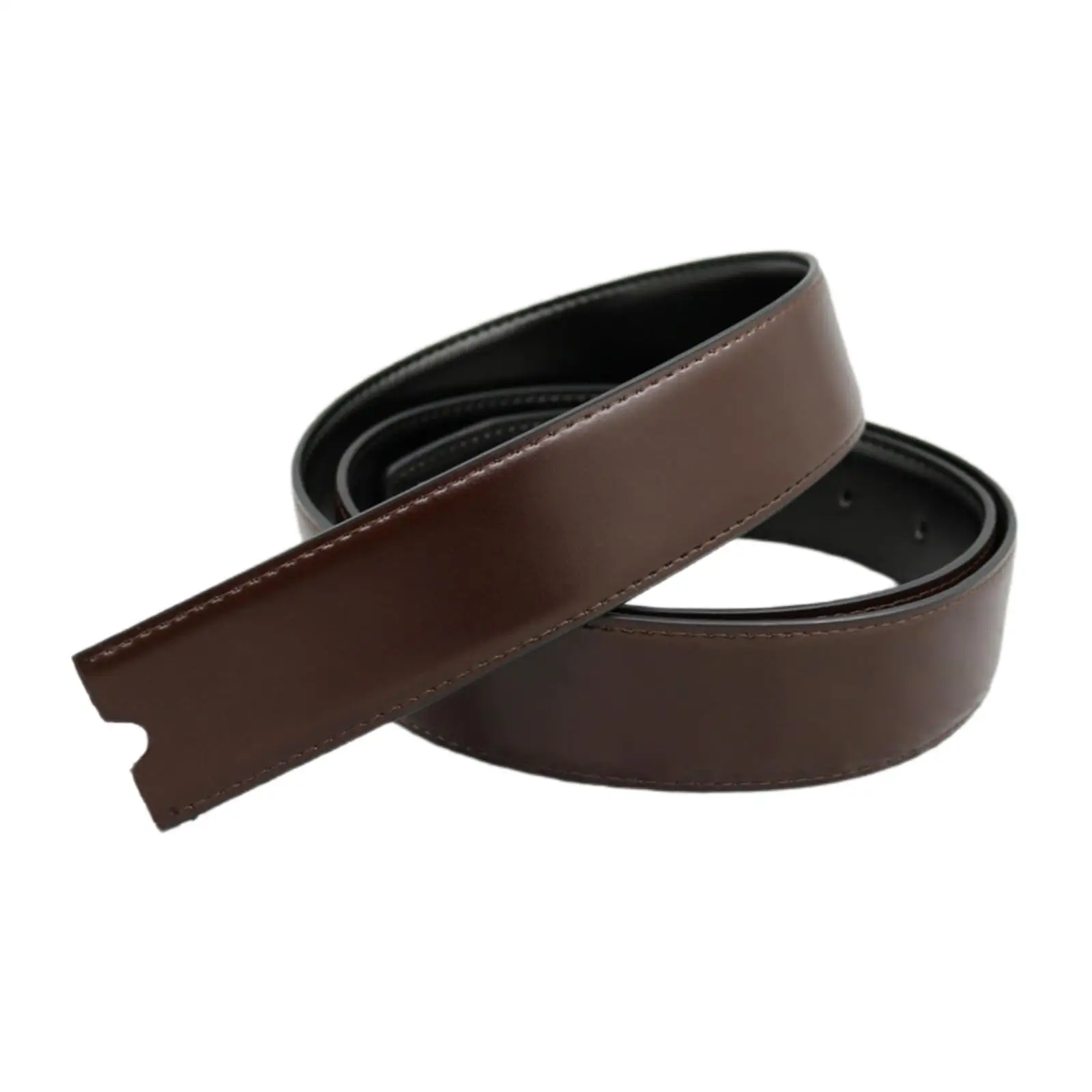 

Leather Strap Automatic Buckle for Men Dress Belt for Trousers Male Strap No Buckle Replacement Buckle Waistband