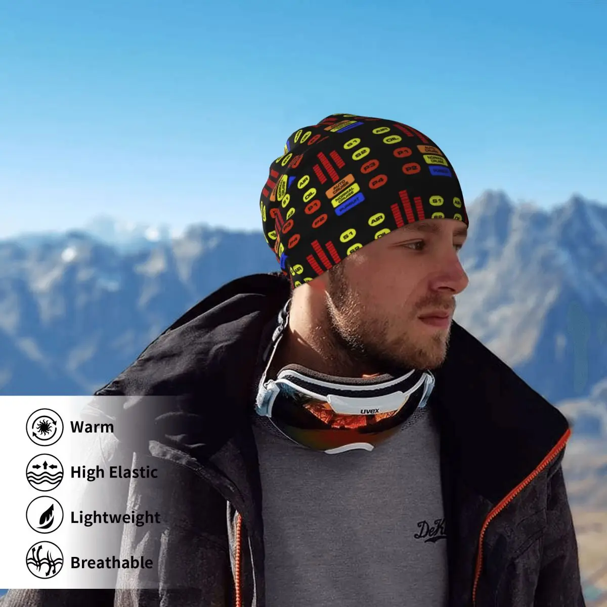 Kitt Voice Box Knight Rider Bandana Neck Cover Printed Wrap Scarf Multifunction Headwear Unisex Adult Windproof - view 6