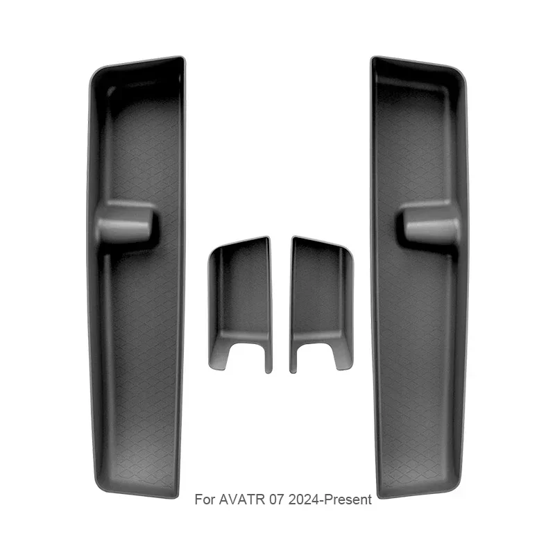 Car Below Console Armrest Compartment Organizer Tray Door Tidying For AVATR 07 2024-Present Vehicle Storage Container Accessory