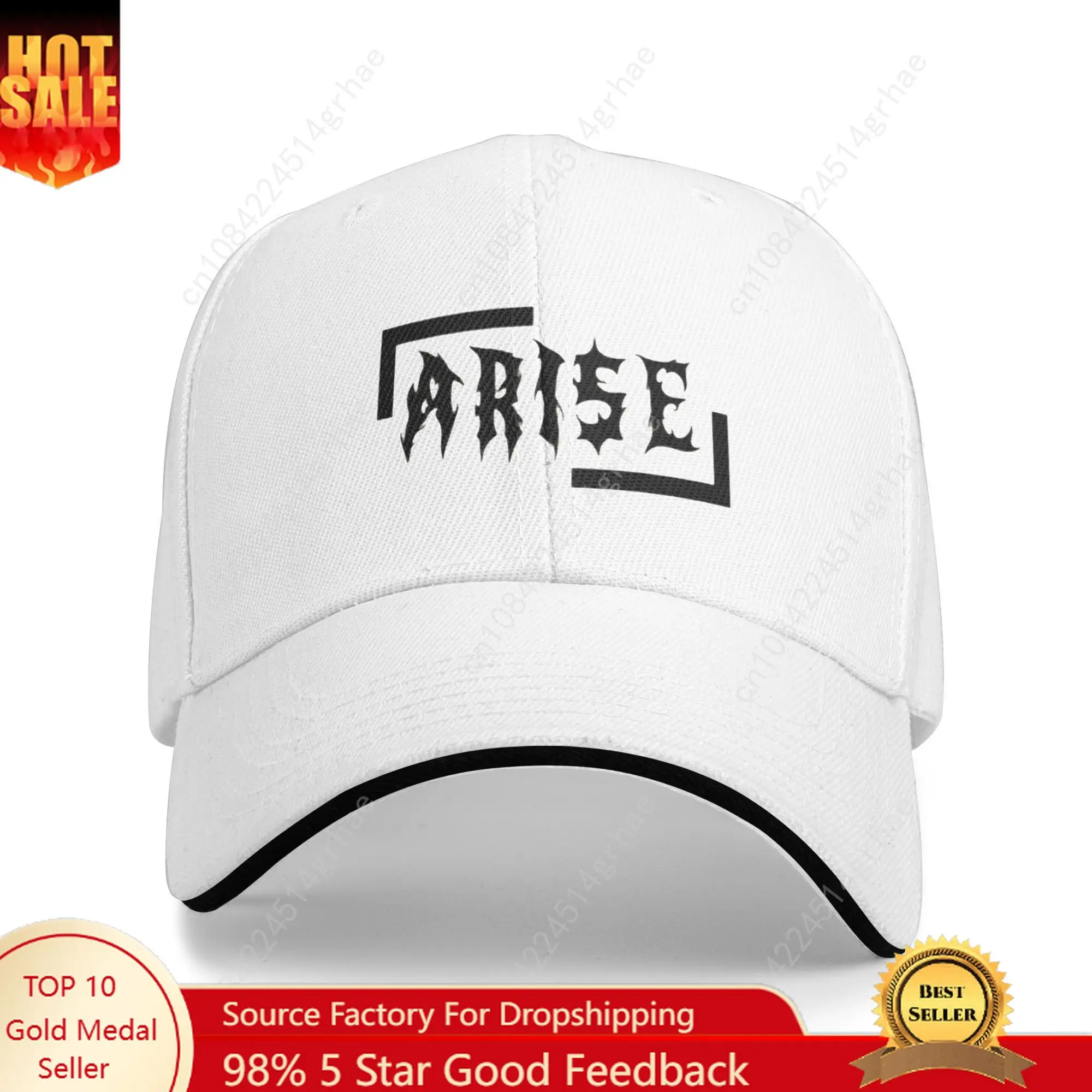 

Summer Casual Baseball Cap Black Raise Solo Leveling Running Hippie Trucker Hat For Couple Women Sun Visor Streetwear Caps